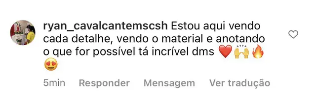Mensagem de aluno do Soltando a Voz em 30 Dias