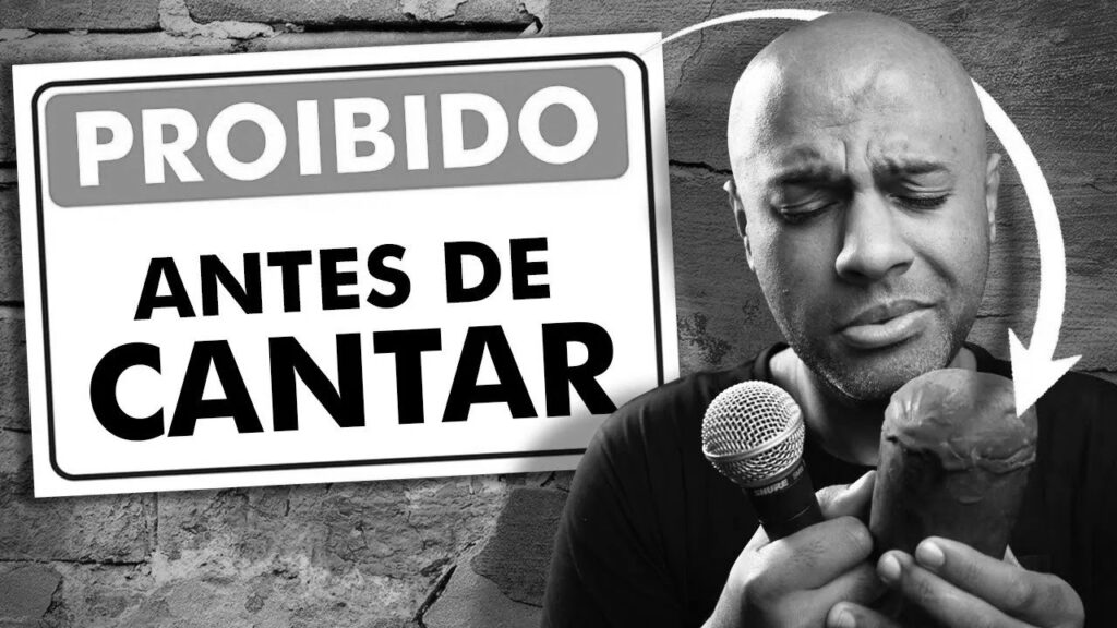 6 Coisas que Você Não Pode Fazer Antes de Cantar