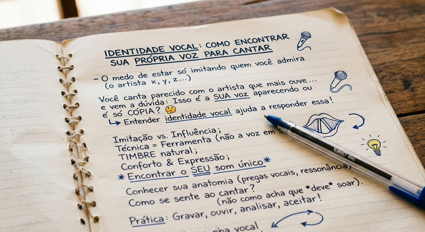 Identidade Vocal: Como Encontrar Sua Própria Voz Para Cantar